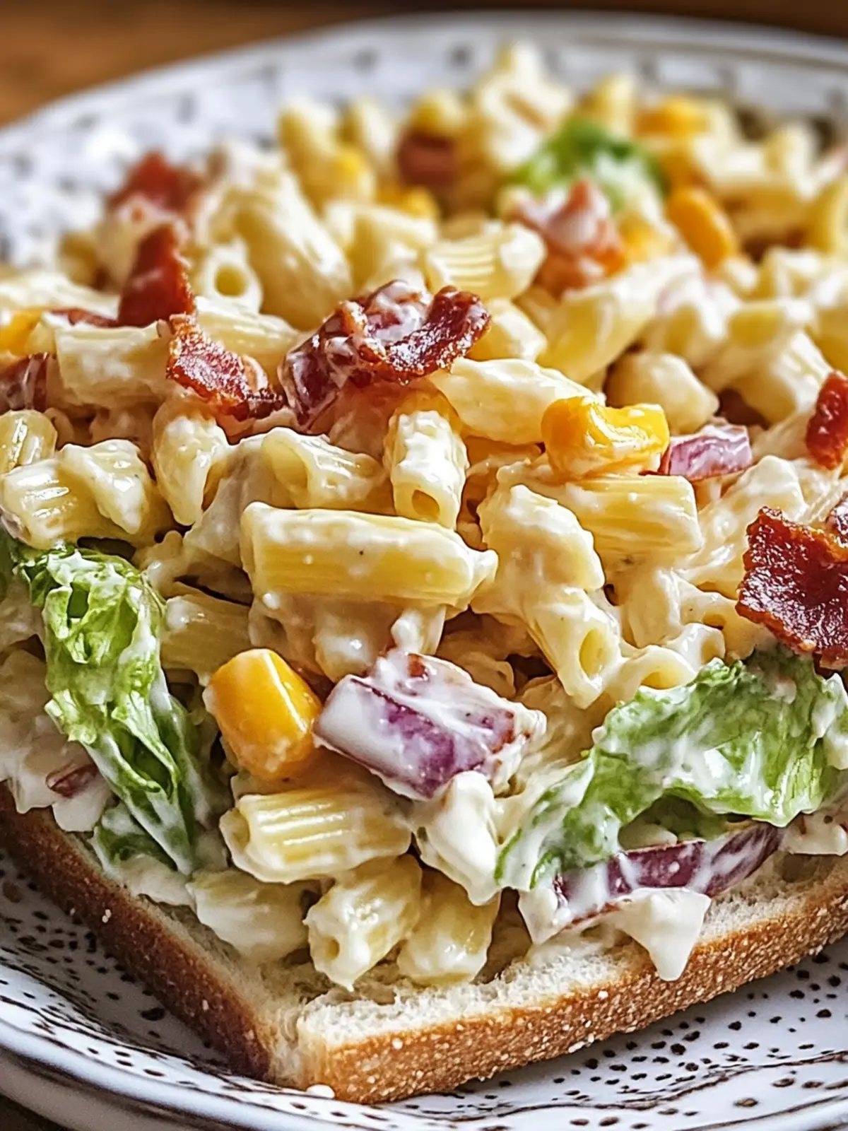 Club Sandwich Pasta Salad