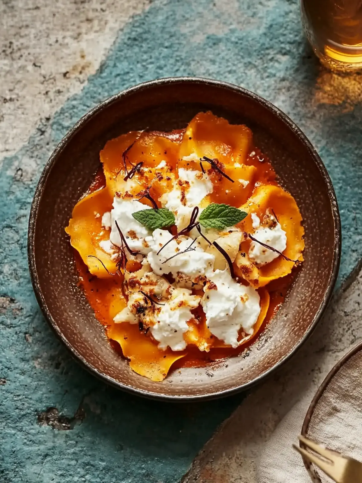 Red Kuri Squash and Goat's Cheese Manti: Cozy Comfort Dish 2 Red Kuri squash and goat's cheese manti