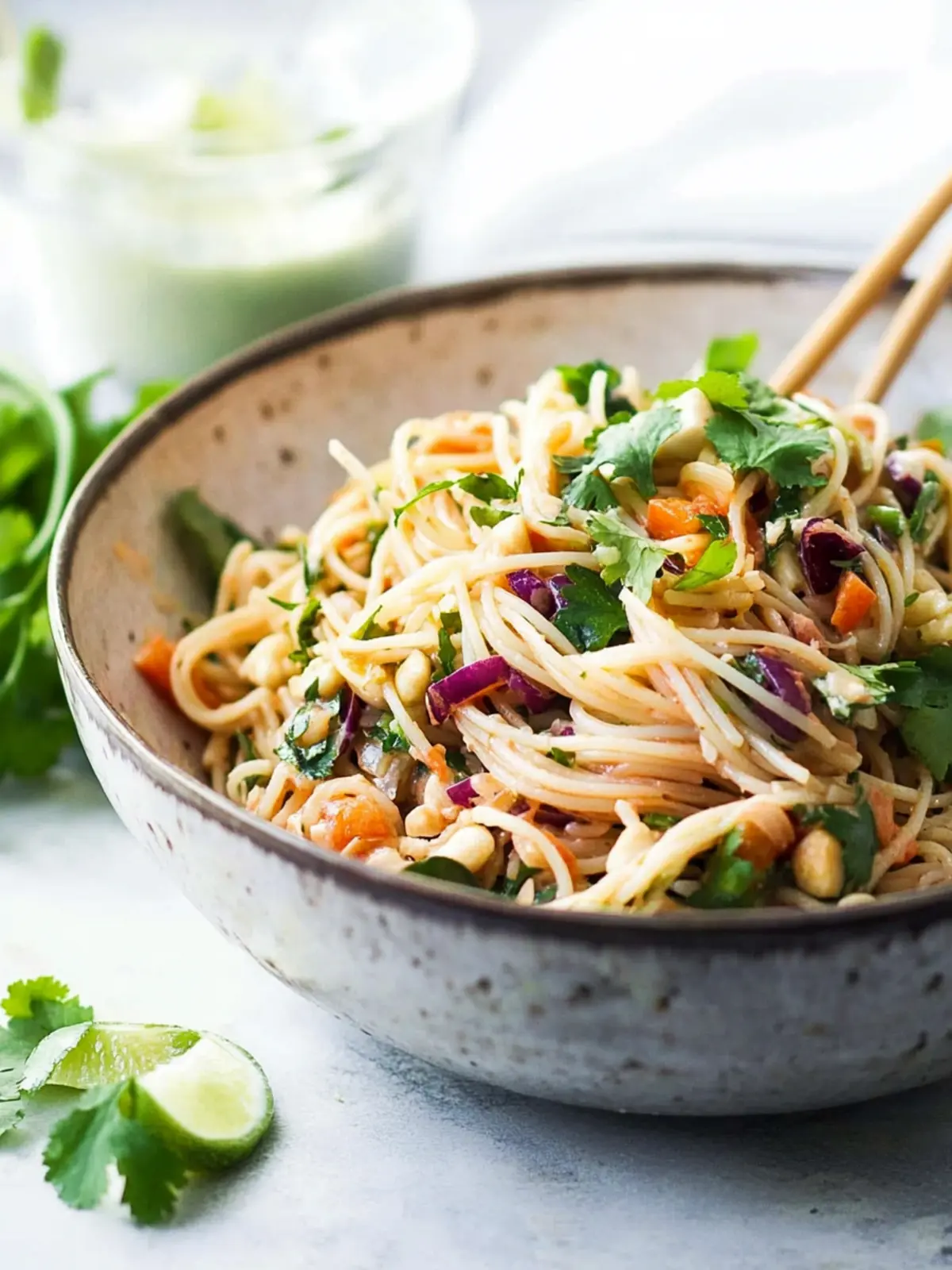 Thai Spaghetti Salad