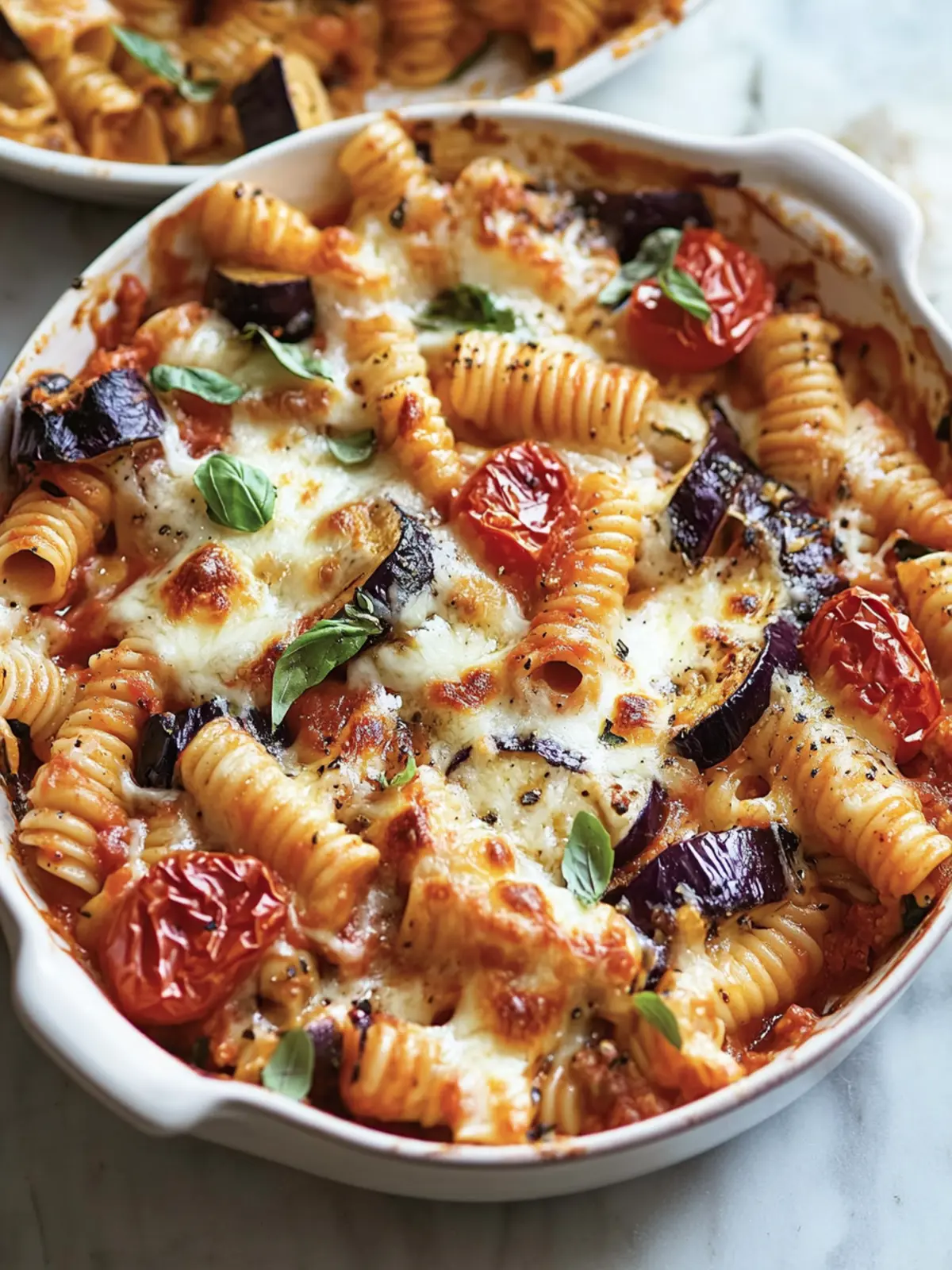 Ina Garten’s Baked Pasta with Tomatoes and Eggplant Delight 3 Ina Garten’s Baked Pasta with Tomatoes and Eggplant