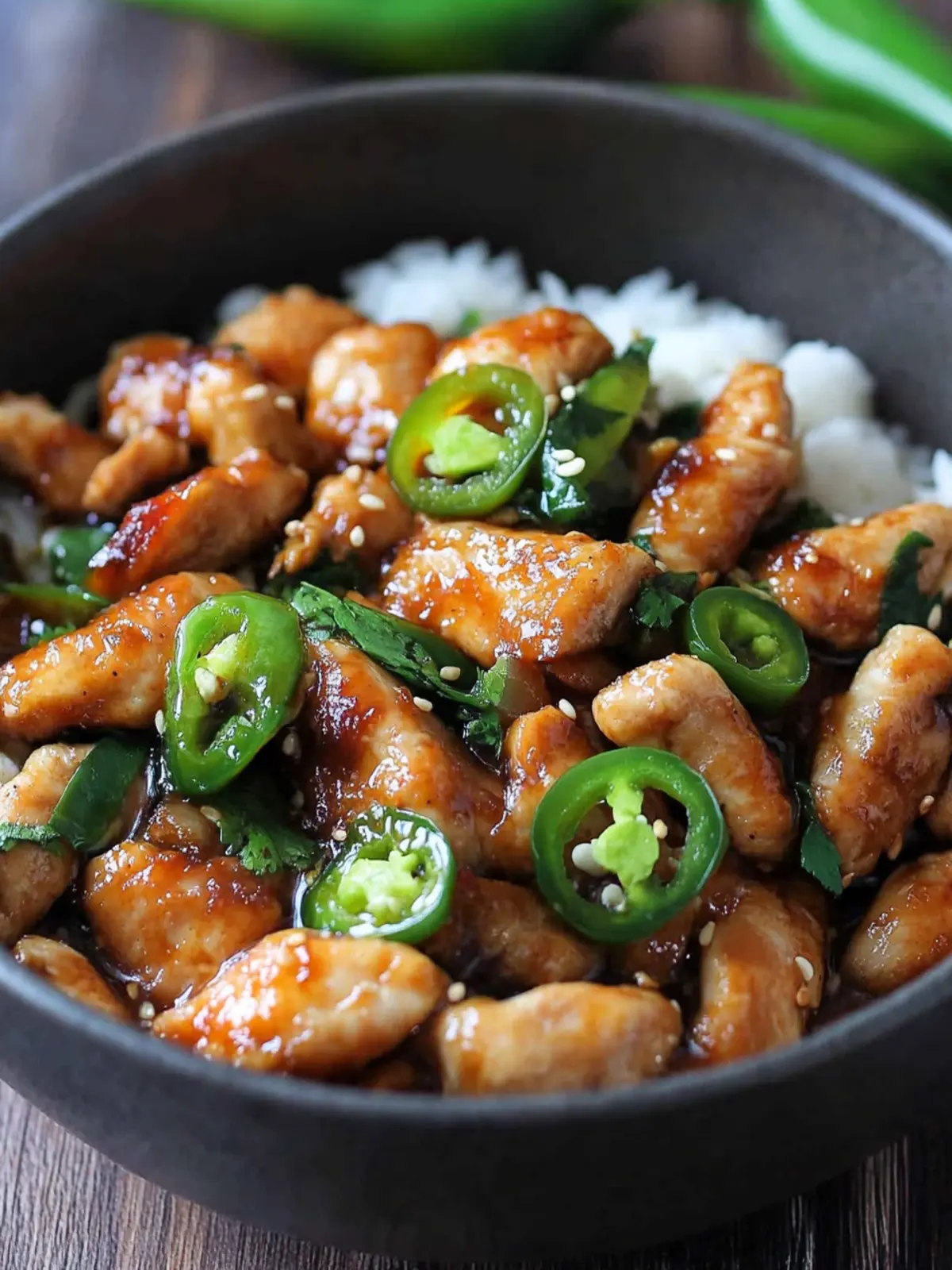Sizzle Up Flavor with Asian Jalapeno Chicken Stir-Fry 3 Asian Jalapeno Chicken