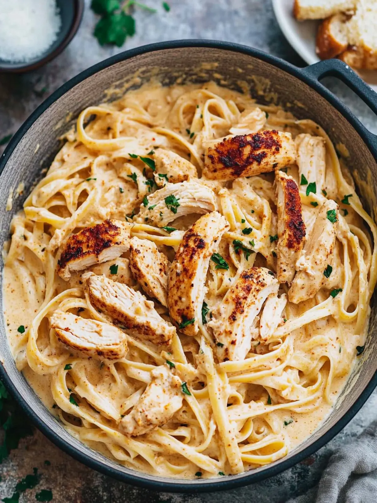 Creamy Cajun Chicken Pasta