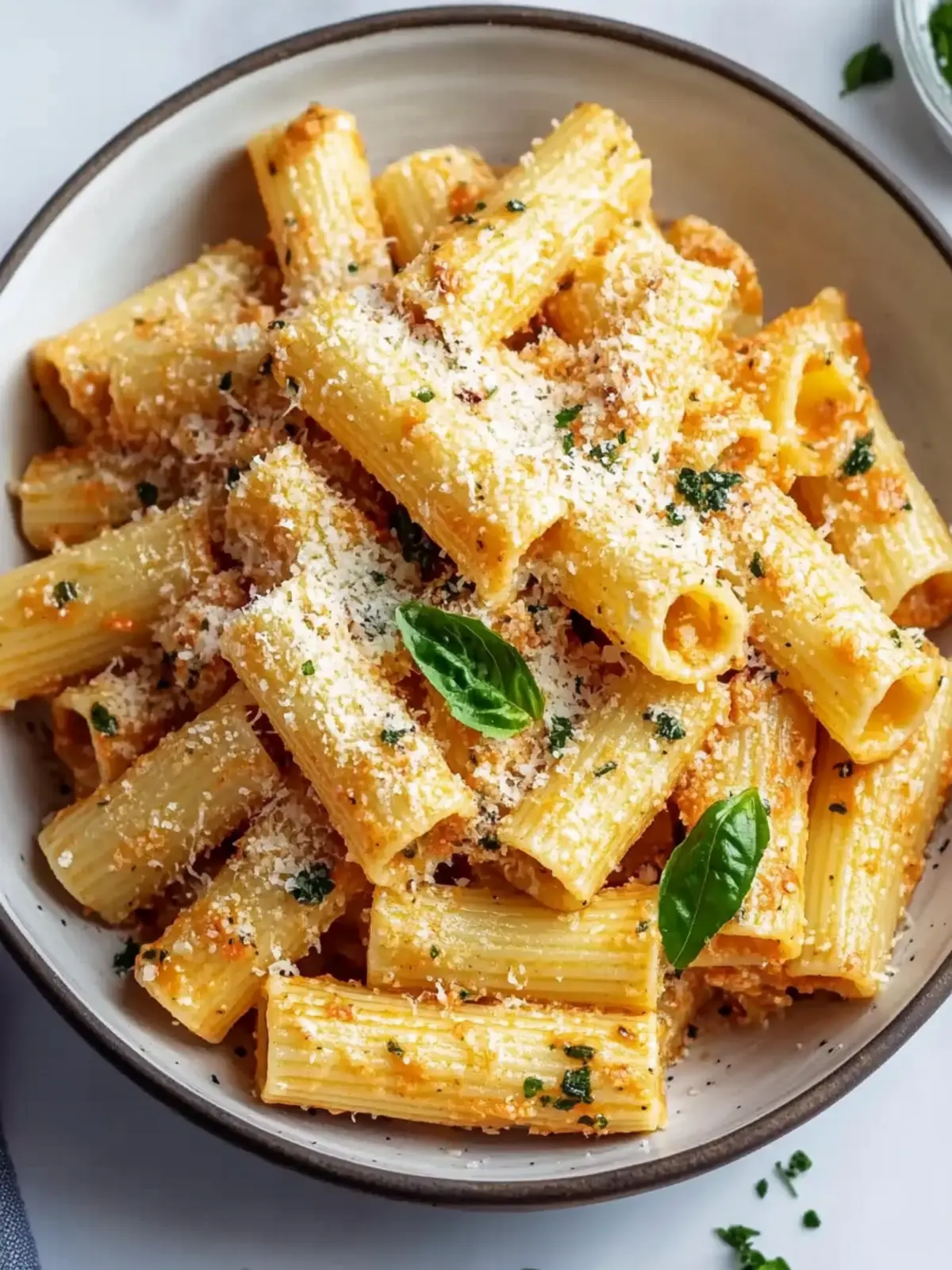 Creamy Cottage Cheese Rigatoni: A Healthy Twist on Pasta 4 Cottage Cheese Rigatoni