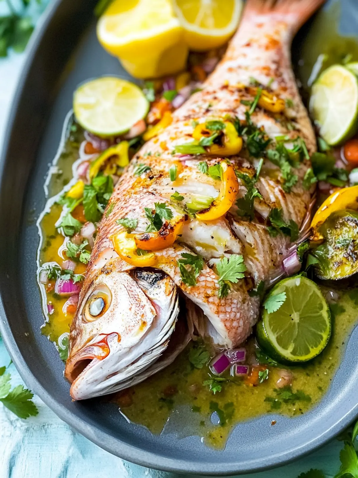Savor Caribbean Grilled Yellowtail Snapper with Zesty Aioli 5 Caribbean Grilled Yellowtail Snapper