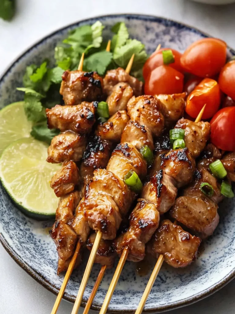 Delicious Asian Pork Skewers You'll Want to Make Tonight! 2 Asian Pork Skewers