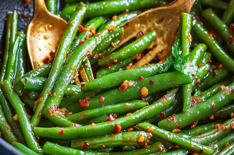 Miso Green Beans