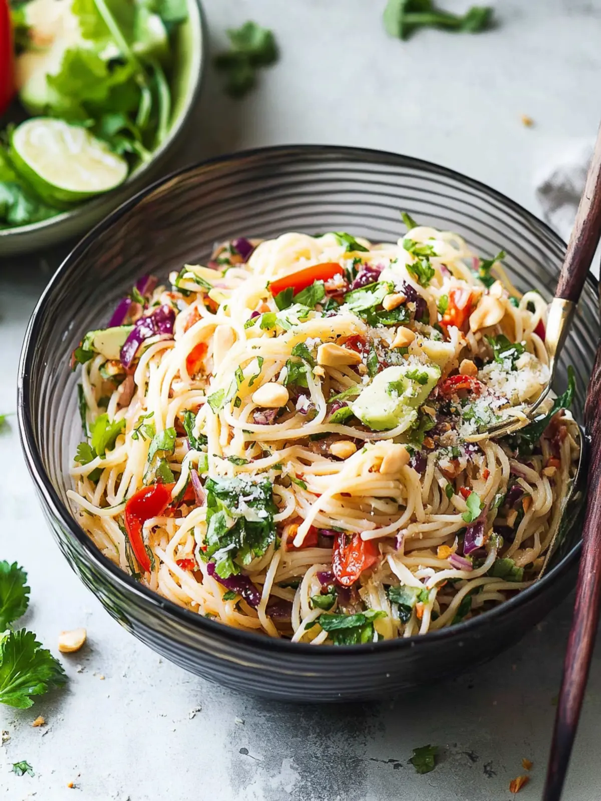 Thai Spaghetti Salad
