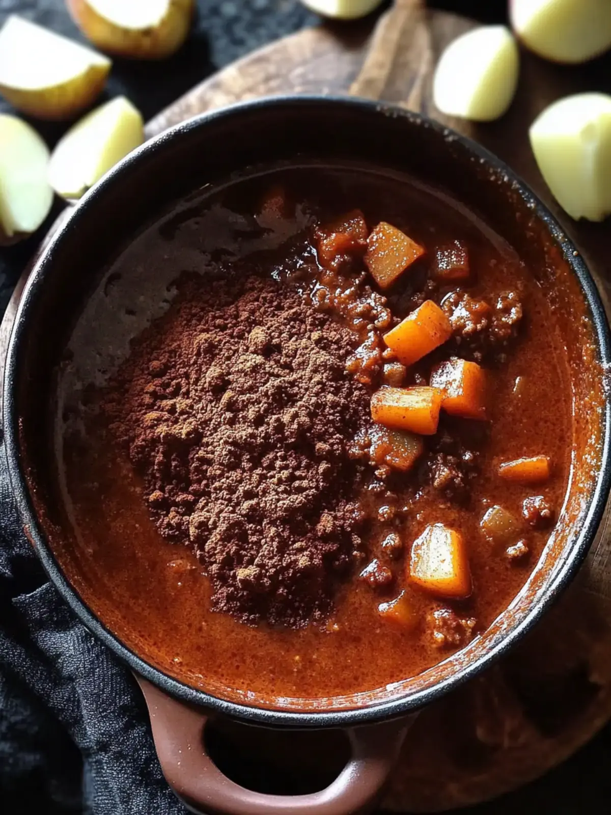Coffee and Cocoa Powder Chili: A Unique Twist on Comfort Food 2 Coffee and Cocoa Powder Chili