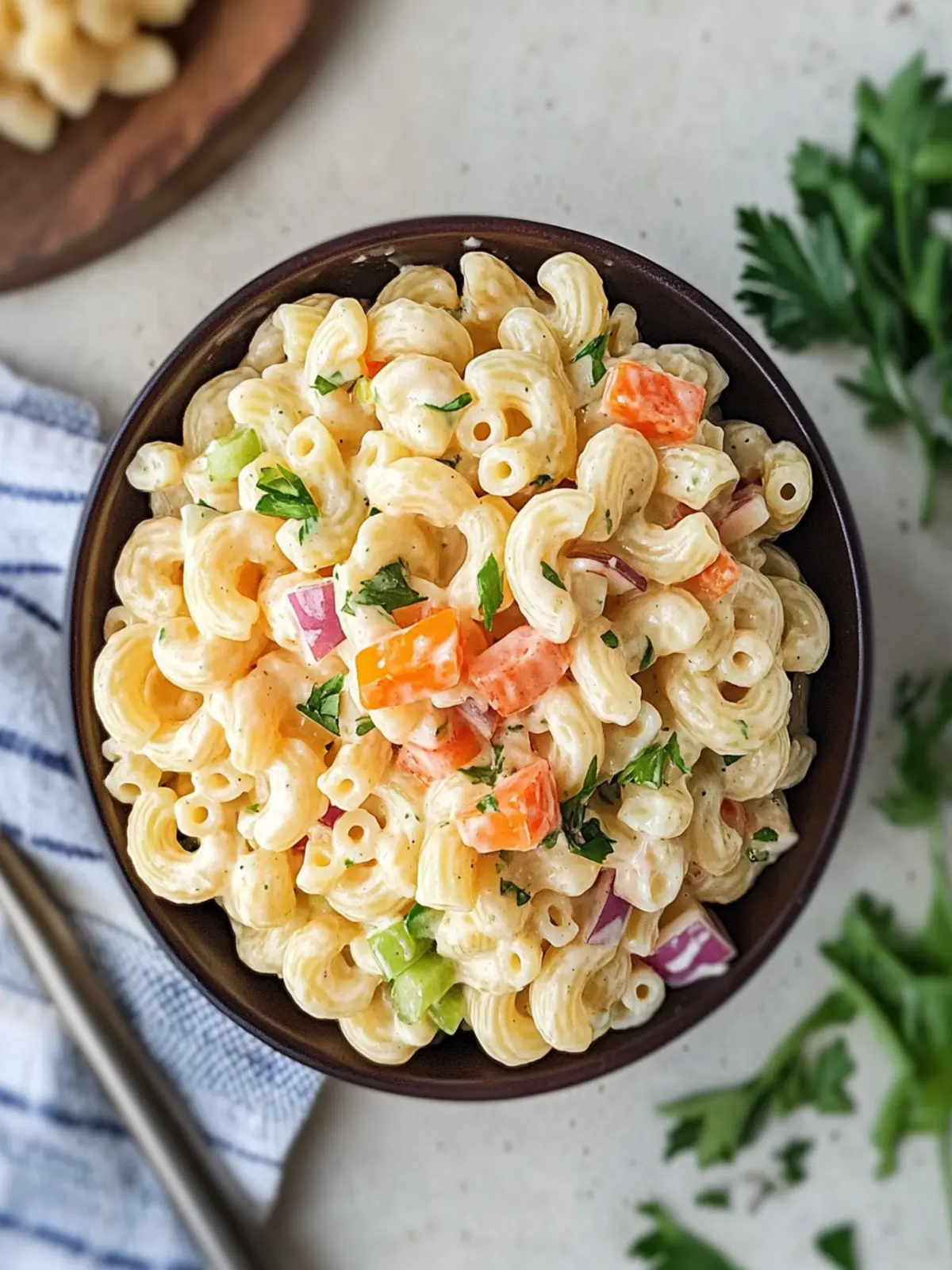 Delicious Easy Macaroni Salad That Everyone Will Love 4 Easy Macaroni Salad