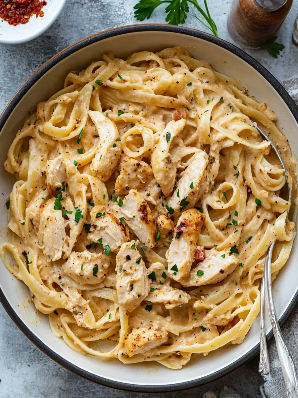 Creamy Cajun Chicken Pasta