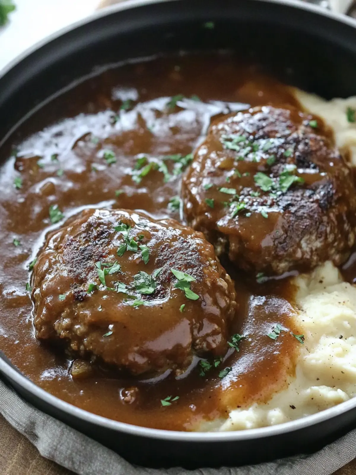 Savory Simple Salisbury Steak Perfect for Family Nights 4 Simple Salisbury Steak