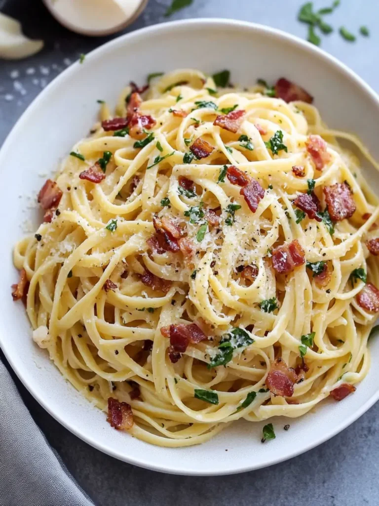 Easy Garlic Bacon Pasta – Your 10-Minute Dinner Hero 3 Easy Garlic Bacon Pasta