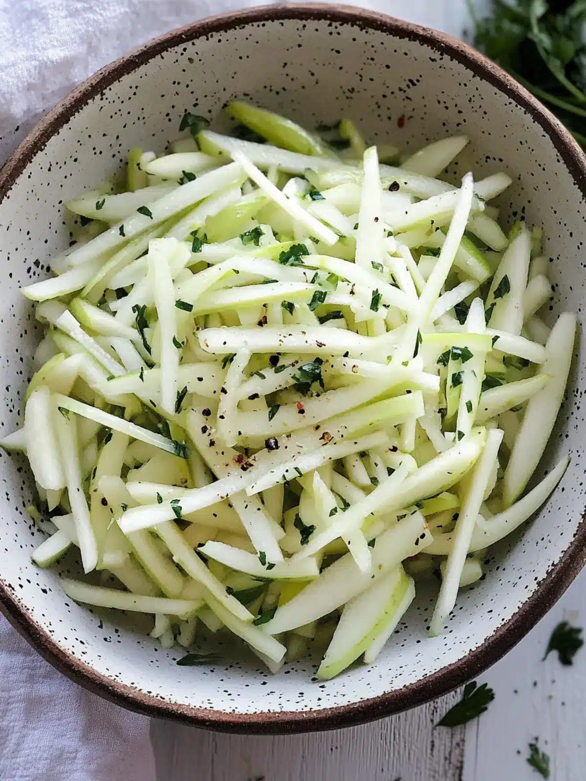 Crisp Jicama and Green Apple Slaw: A Flavorful Health Boost 3 Jicama and Green Apple Slaw