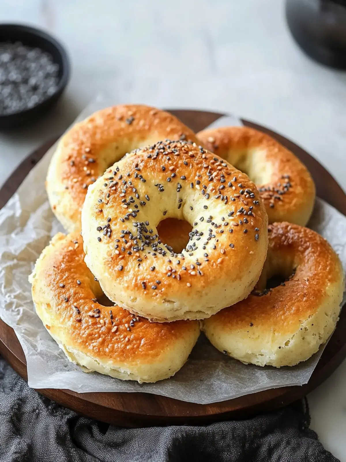 Easy 3 Ingredient Protein Bagels for Effortless Mornings 3 3 Ingredient Protein Bagels