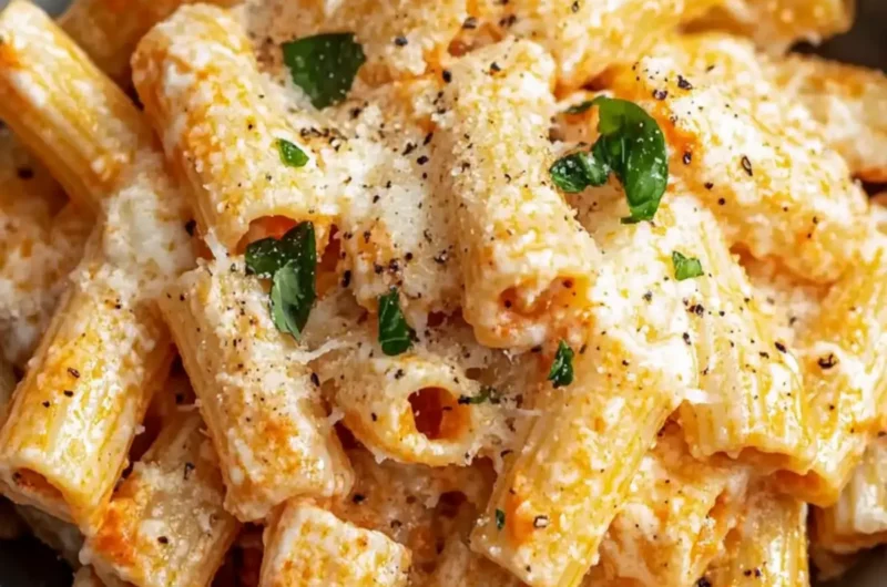 Cottage Cheese Rigatoni