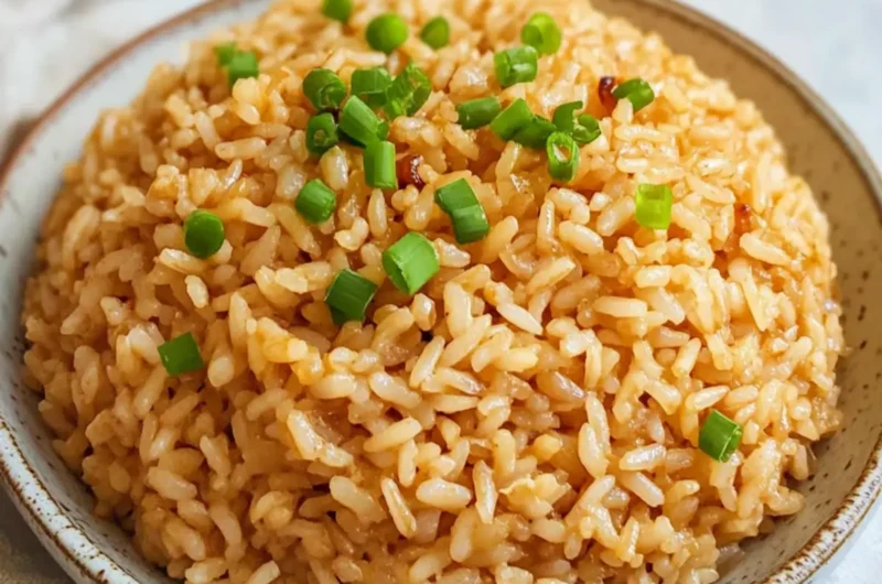 Easy Peanut Butter Rice