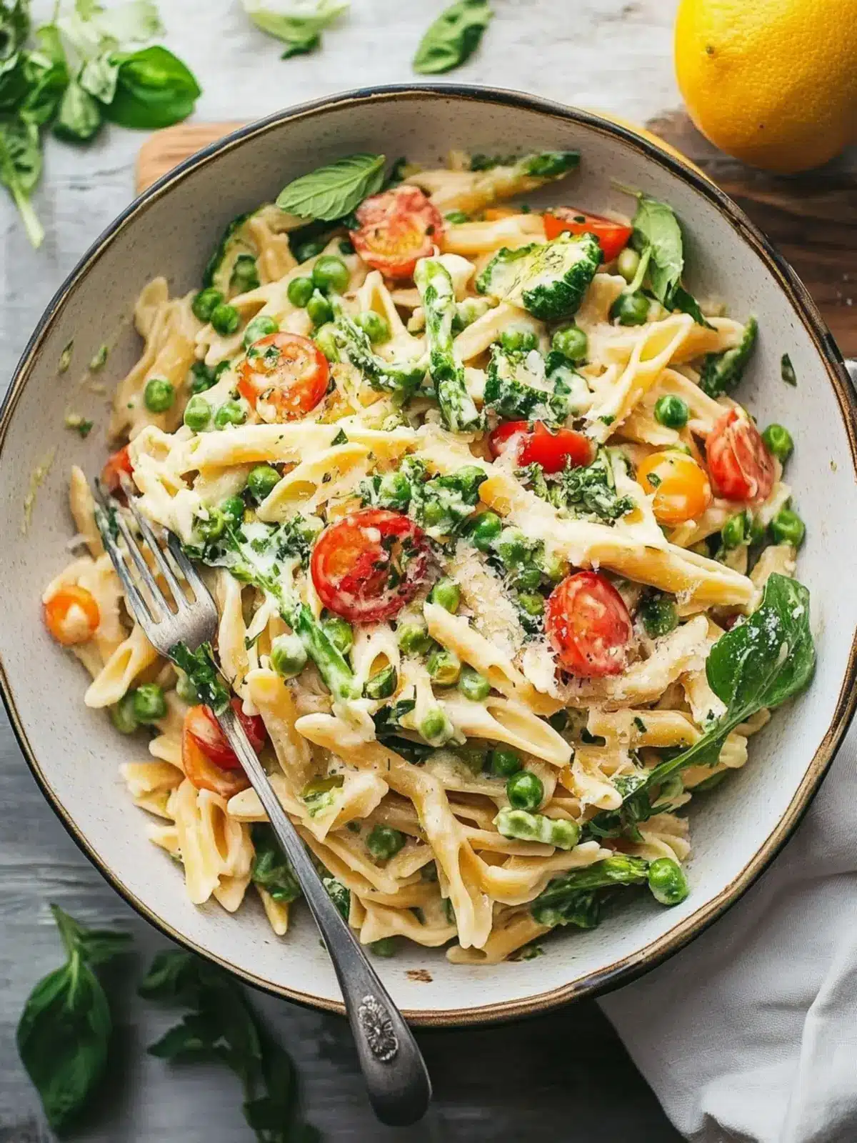 Delicious Pasta Primavera: Vibrant Veggies in Every Bite 2 Pasta Primavera