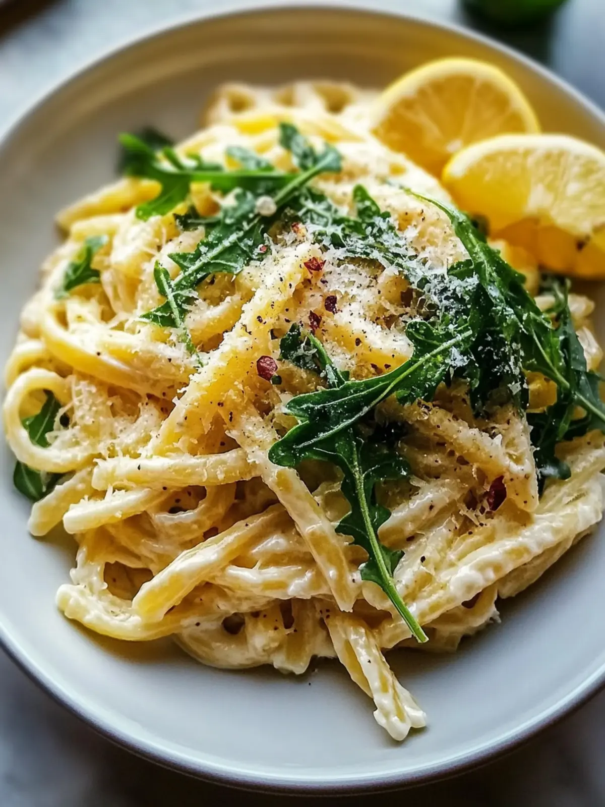 Stanley Tucci’s Creamy Lemon Ricotta Pasta with Arugula Bliss 4 Stanley Tucci’s Creamy Lemon Ricotta Pasta with Arugula