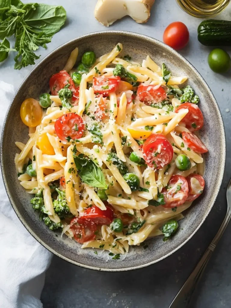 Delicious Pasta Primavera: Fresh Veggies in Every Bite 3 Pasta Primavera