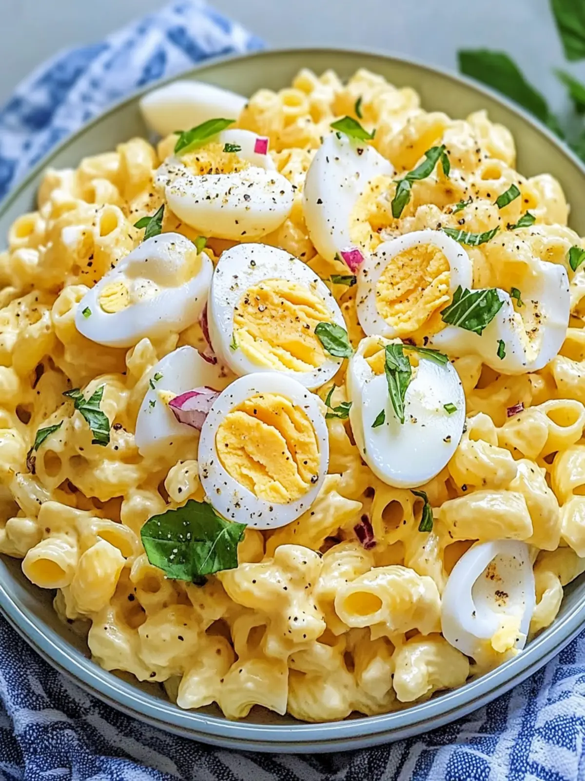 Deviled Egg Pasta Salad that Dazzles at Every Gathering 2 Deviled Egg Pasta Salad