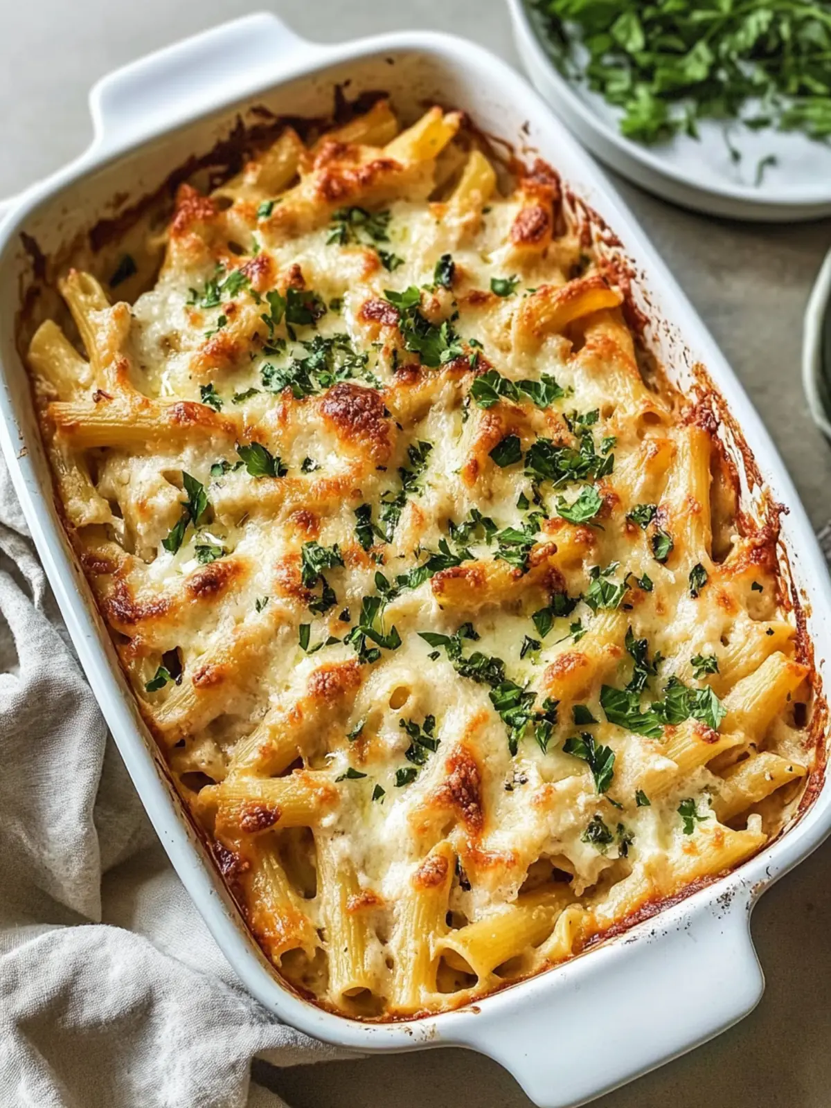 Cottage Cheese Pasta Bake