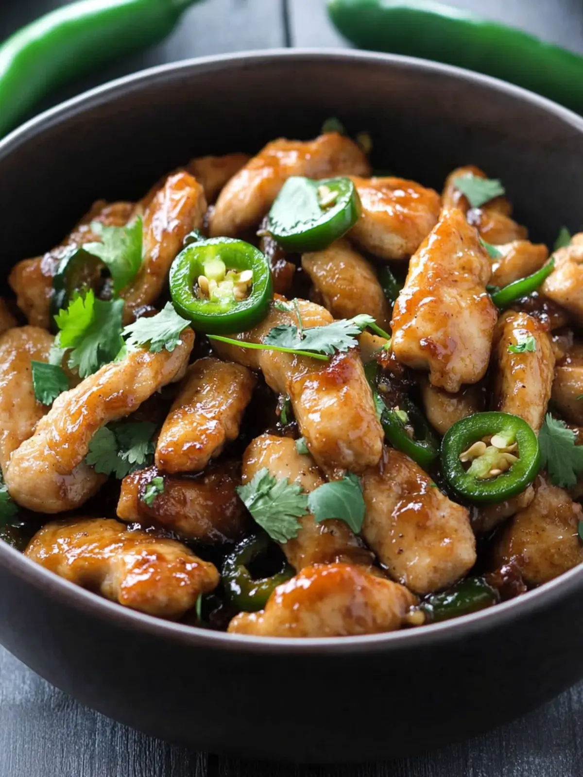 Sizzle Up Flavor with Asian Jalapeno Chicken Stir-Fry 4 Asian Jalapeno Chicken