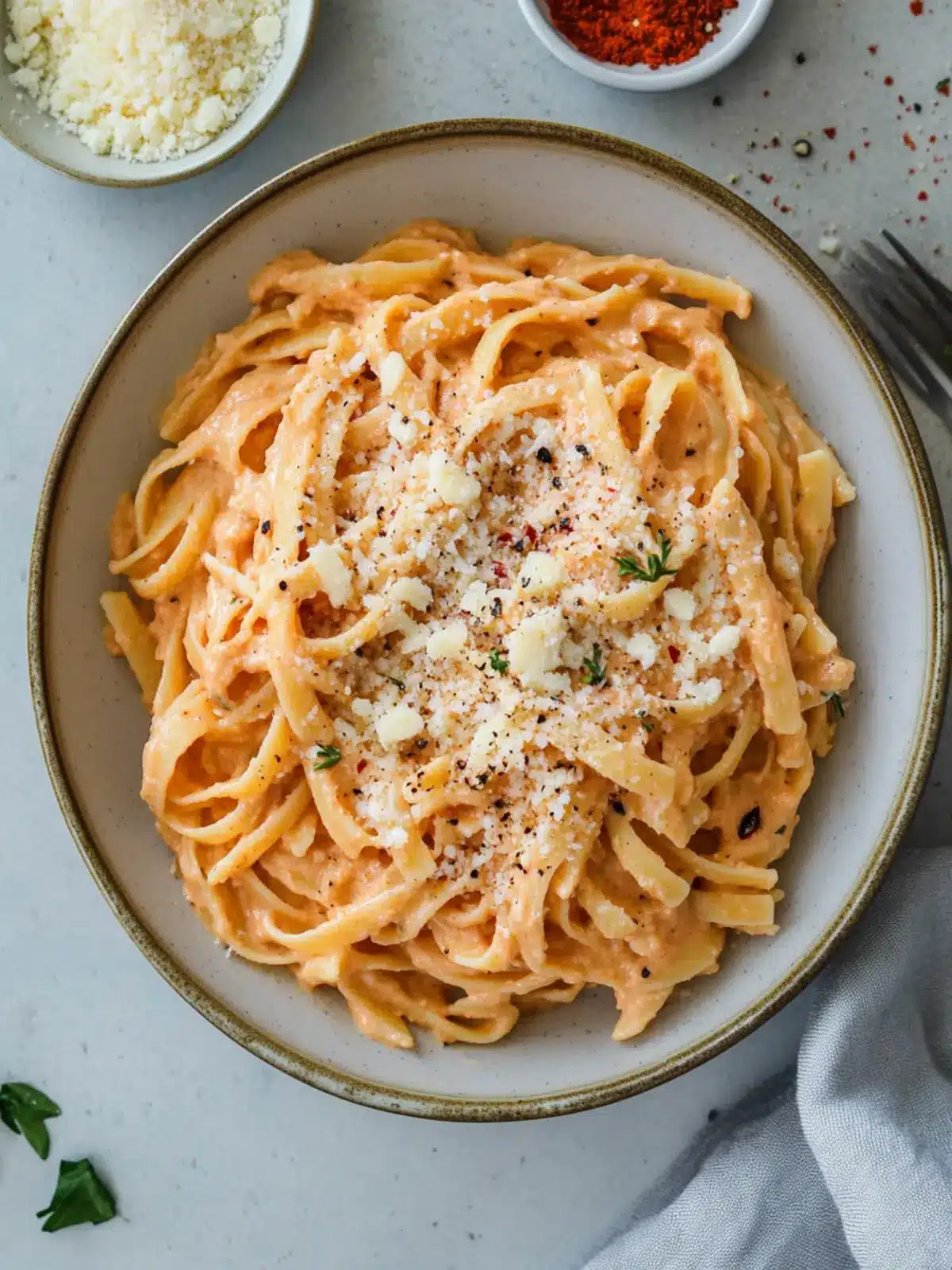 Cottage Cheese Pasta Sauce