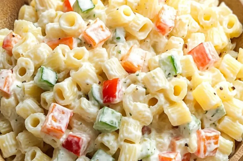 Creamy Ditalini Pasta Salad