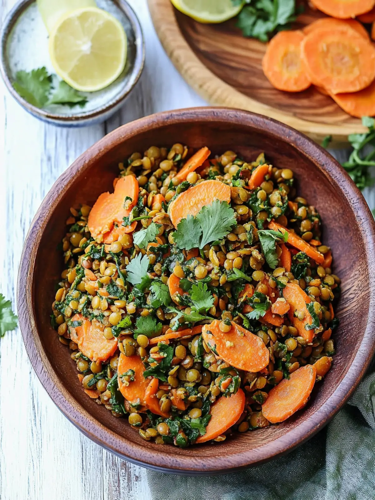 Zesty Moroccan Lentil Carrot Salad for Vibrant Meals 2 Moroccan Lentil Carrot Salad (Vegan)