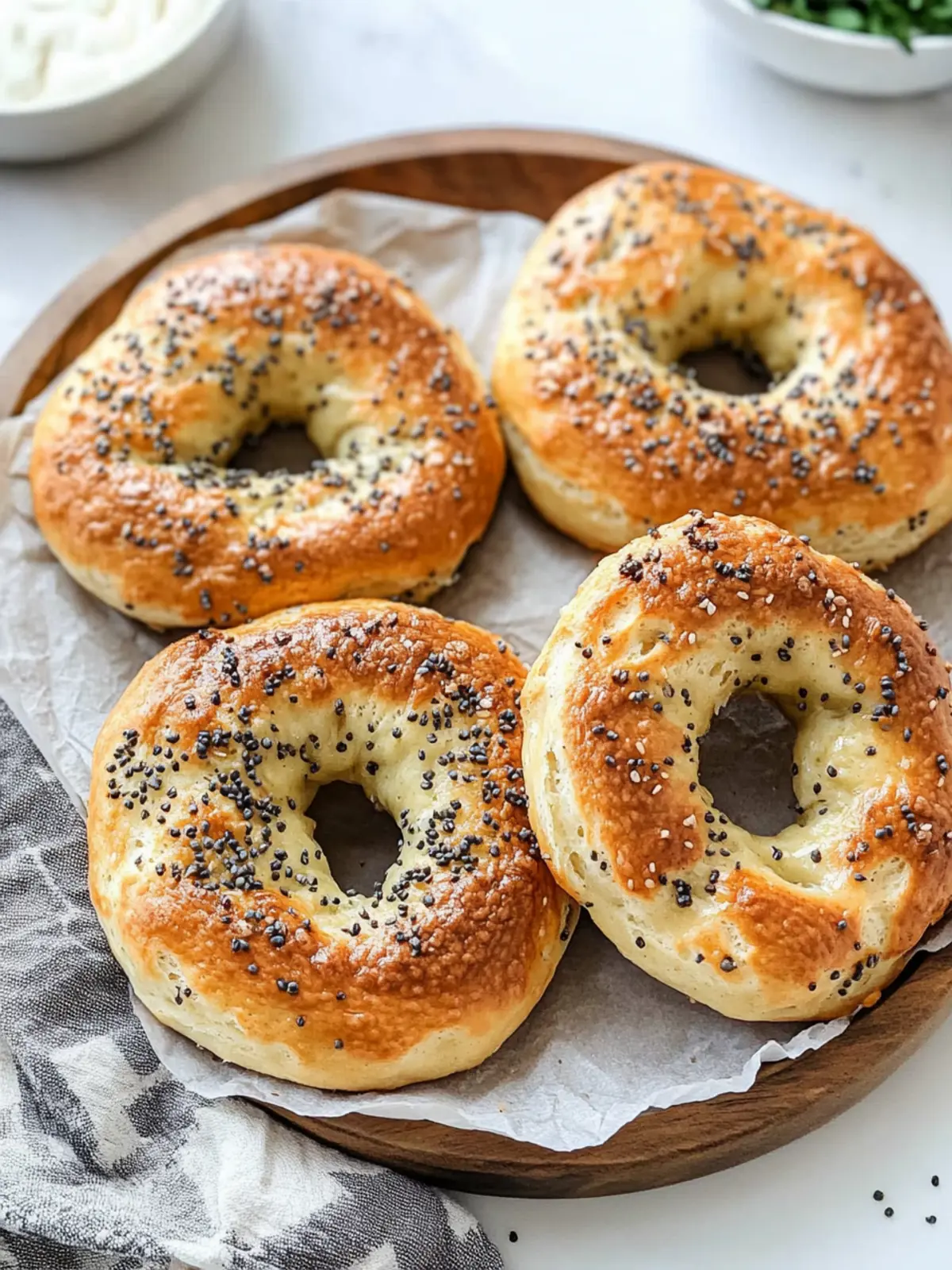 Easy 3 Ingredient Protein Bagels for Effortless Mornings 2 3 Ingredient Protein Bagels