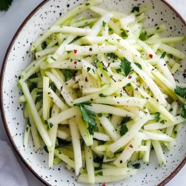 Crisp Jicama and Green Apple Slaw: A Flavorful Health Boost 9 Jicama and Green Apple Slaw