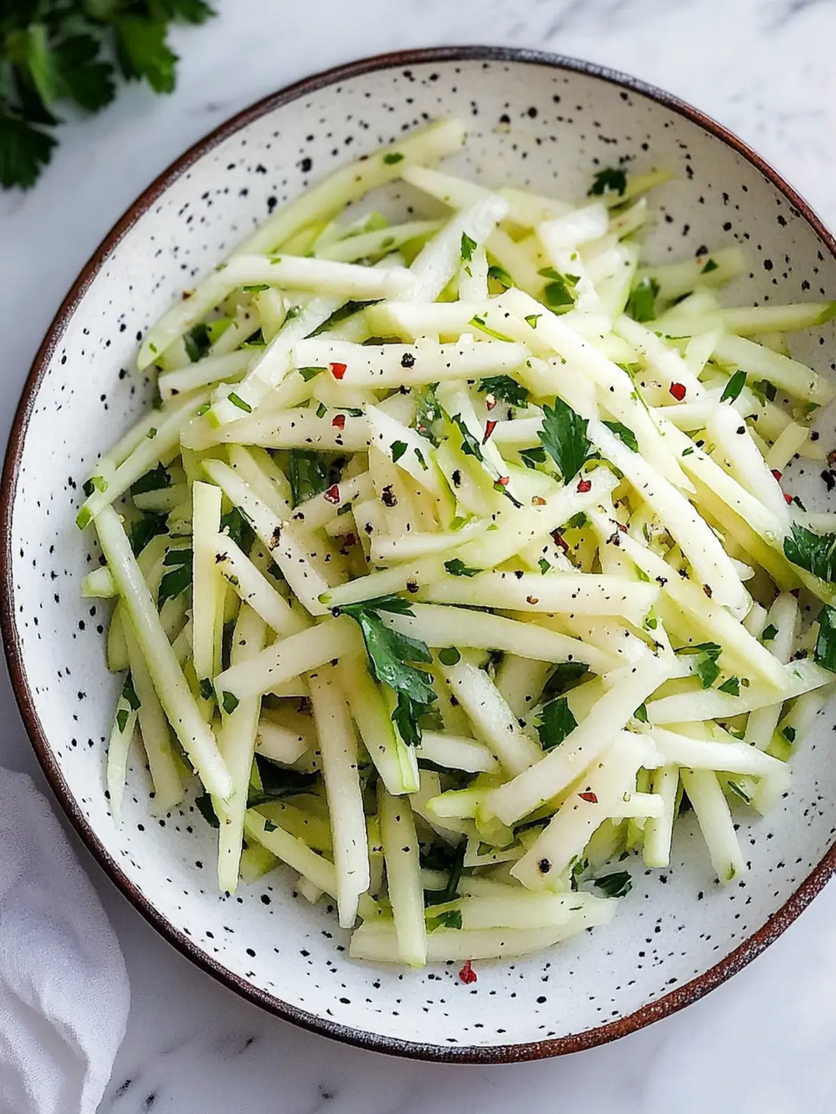 Crisp Jicama and Green Apple Slaw: A Flavorful Health Boost 5 Jicama and Green Apple Slaw