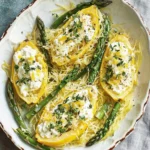 Delicious Spaghetti Squash with Asparagus, Ricotta, Lemon, Thyme 11 Spaghetti Squash with Asparagus, Ricotta, Lemon, and Thyme