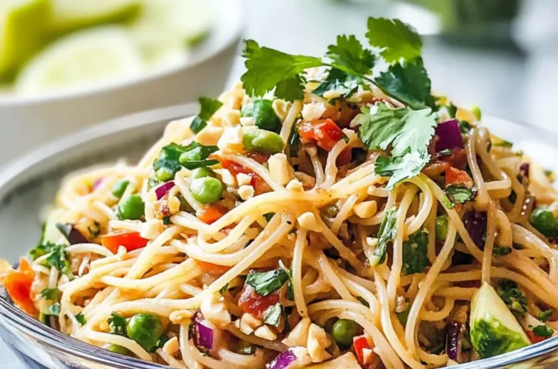 Thai Spaghetti Salad