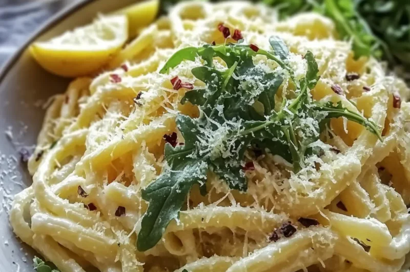 Stanley Tucci’s Creamy Lemon Ricotta Pasta with Arugula