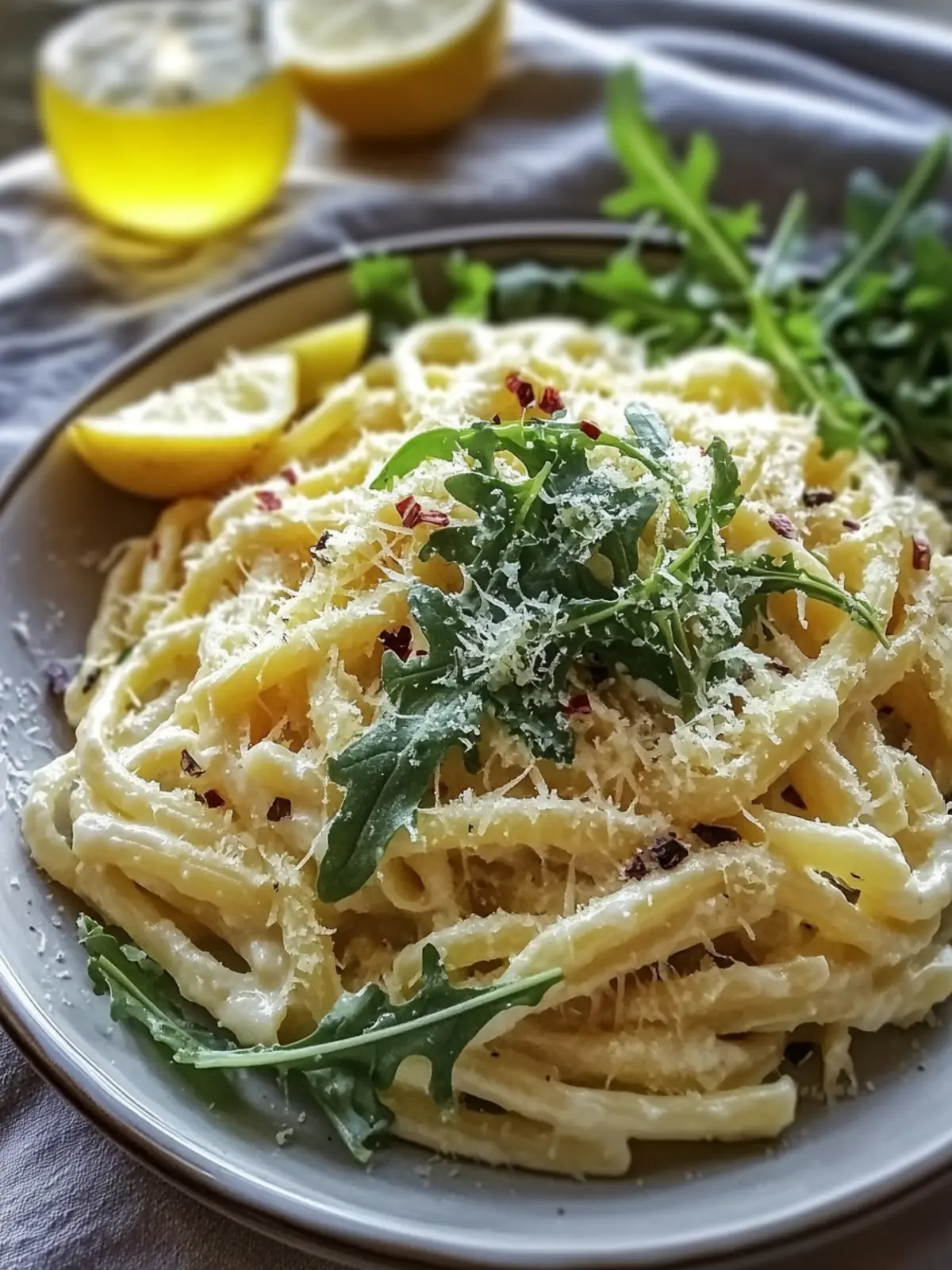 Stanley Tucci’s Creamy Lemon Ricotta Pasta with Arugula Bliss 5 Stanley Tucci’s Creamy Lemon Ricotta Pasta with Arugula