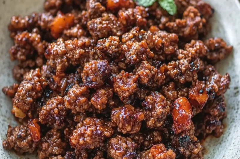 Firecracker Ground Beef