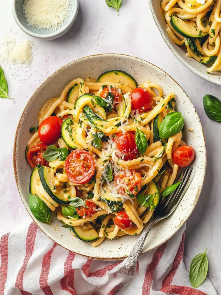 Tomato Zucchini Pasta: A Fresh Twist on Quick Dinners 4 Tomato Zucchini Pasta