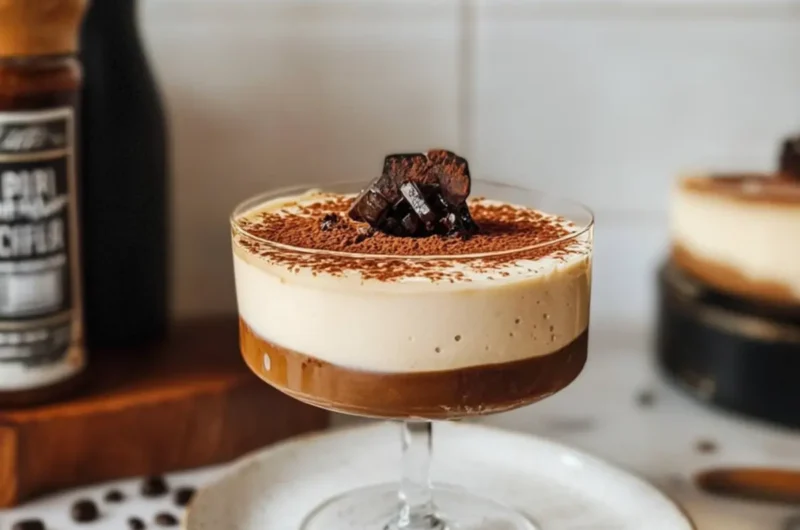Espresso Martini Coffee Cheesecake