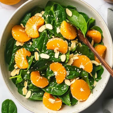 Delicious Mandarin Spinach Salad with Teriyaki Dressing Recipe 9 Mandarin Spinach Salad with Teriyaki Dressing