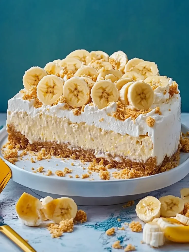 Scoopable Banana Pudding Cheesecake for Easy Indulgence 4 Scoopable Banana Pudding Cheesecake