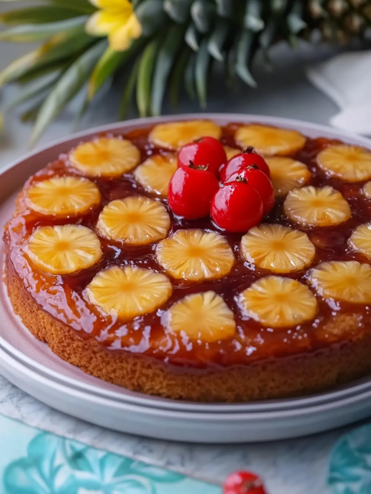 Pineapple Upside-Down Cake