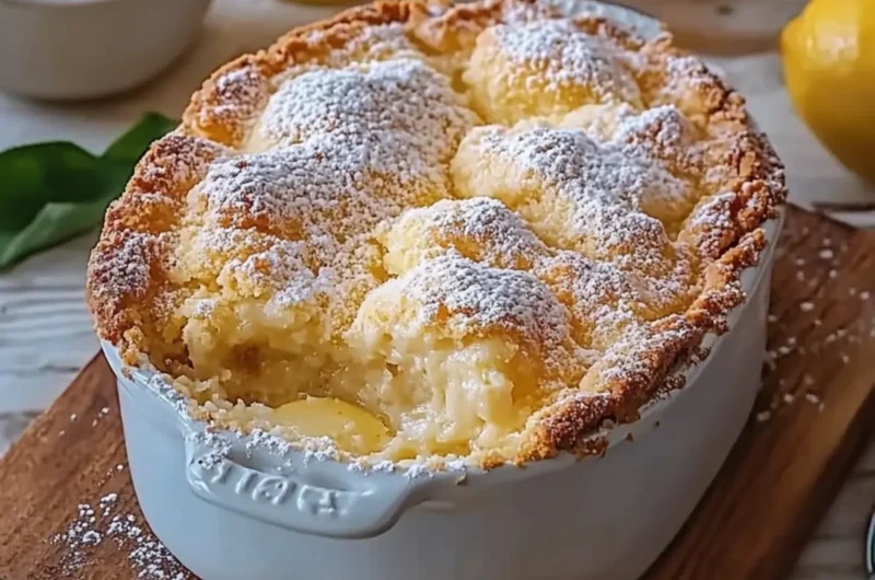 Magic Lemon Cobbler
