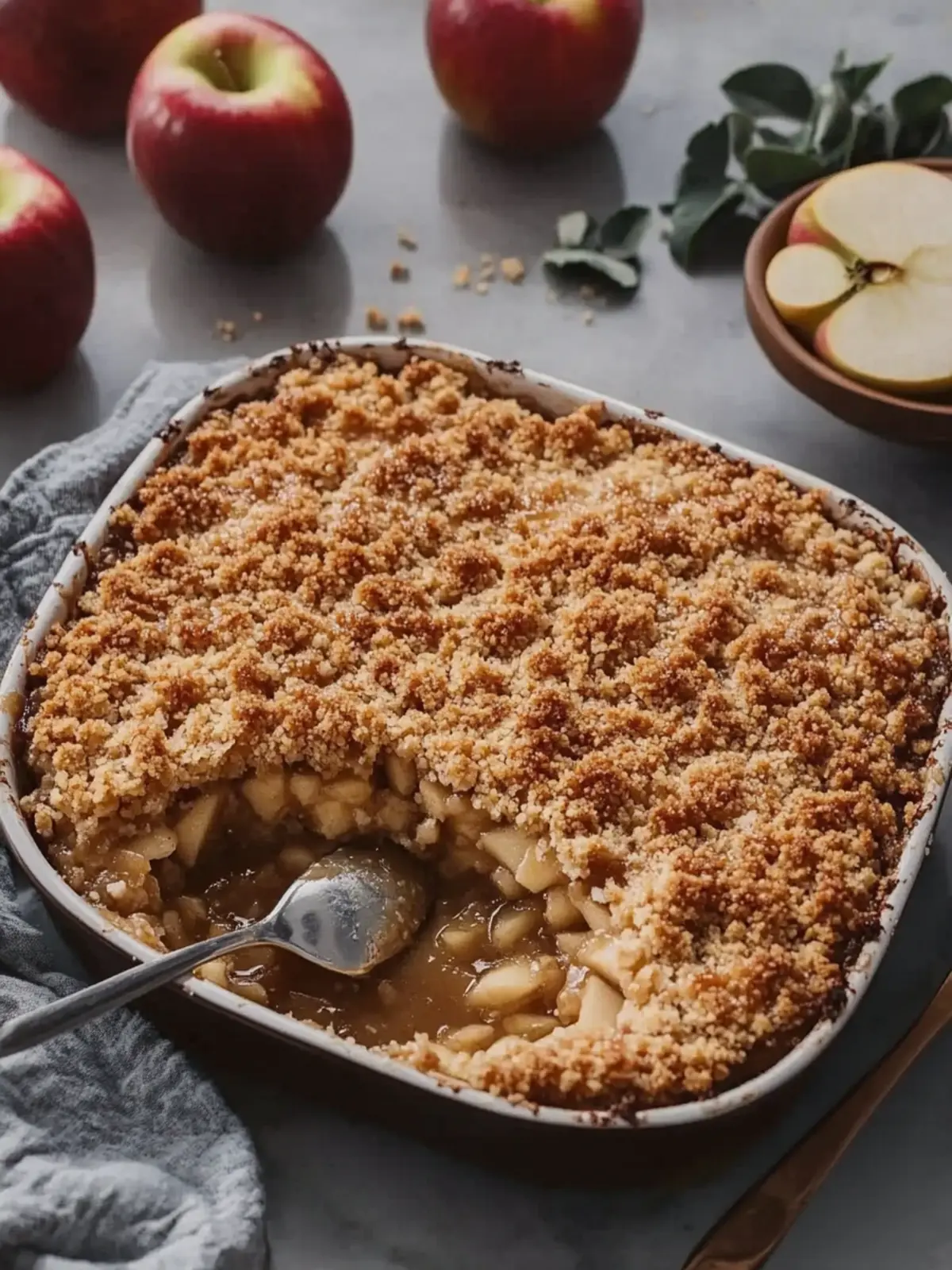 Salted Caramel Apple Crumble That'll Steal Your Heart 5 Salted Caramel Apple Crumble