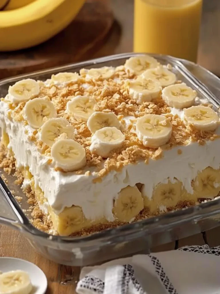 Irresistible Banana Cream Pie Poke Cake You’ll Love to Make 2 Banana Cream Pie Poke Cake