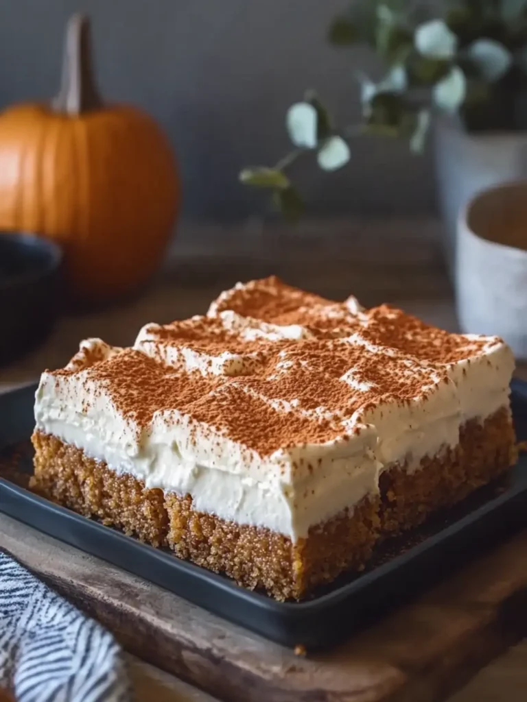 Irresistibly Creamy Frosted Pumpkin Spice Bars for Fall Fun 3 Creamy Frosted Pumpkin Spice Bars