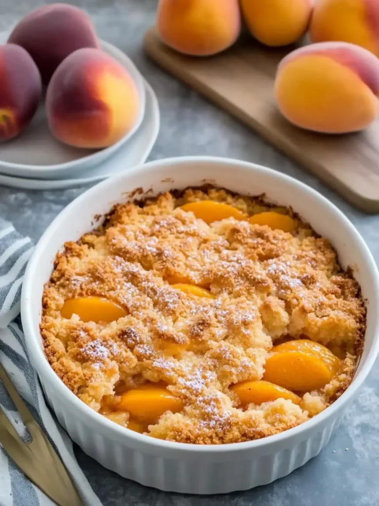 Easy Peach Cobbler Dump Cake That Will Wow Your Guests 3 Peach Cobbler Dump Cake