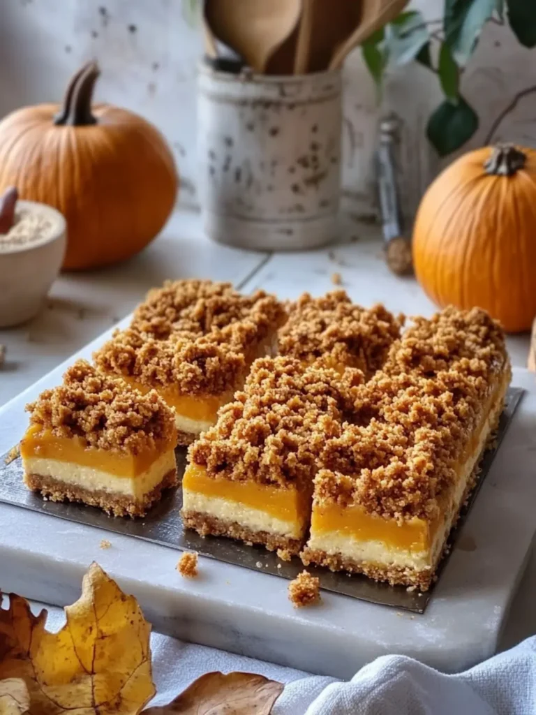 Ultimate Pumpkin Cheesecake Crumble Bars You’ll Love 3 Pumpkin Cheesecake Crumble Bars