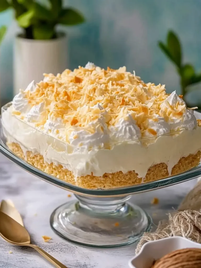 Coconut Cream Dream Dessert