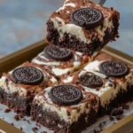 Oreo Cheesecake Brownies